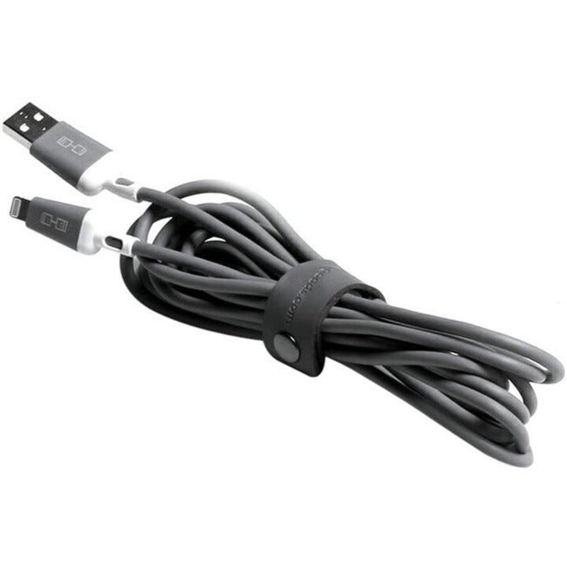 USB-A TO LIGHTNING (3M) – GREY