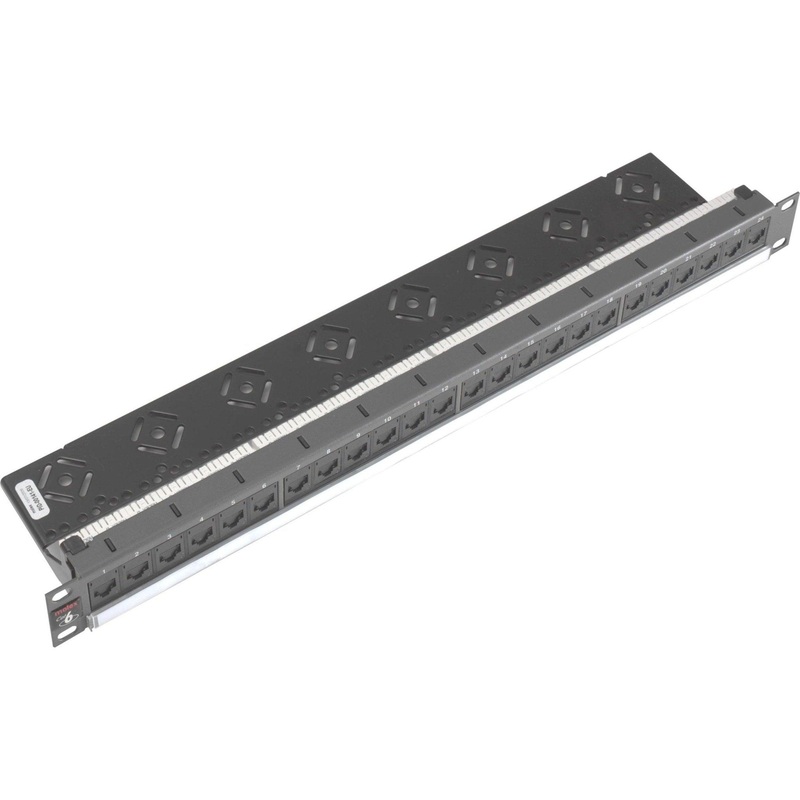 24 PORT POWERCAT 6 PPANEL 568A/B 1U
