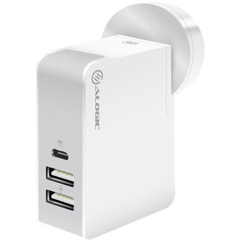3 PORT USB-C & USB-A 45W WALL CHARGER