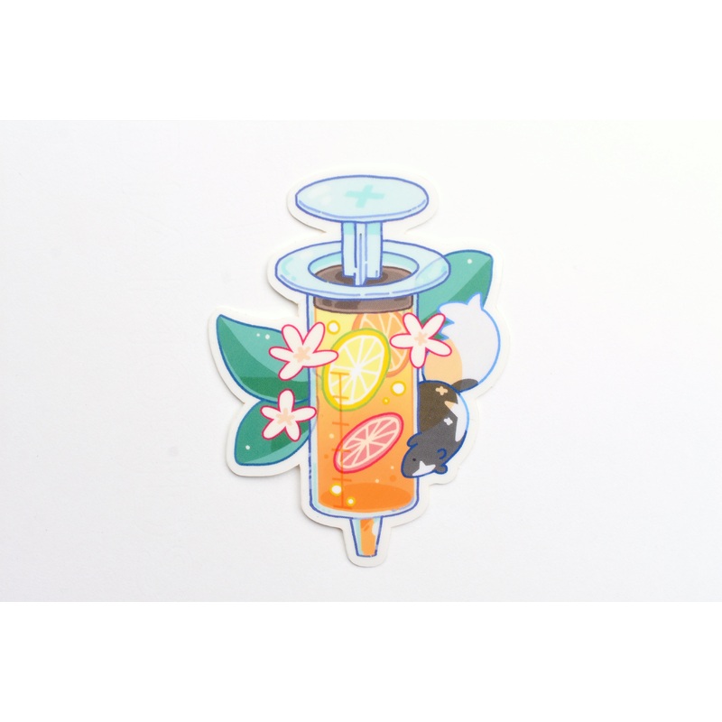 Ameruu Sticker – Vitamin C Satellite Skunk