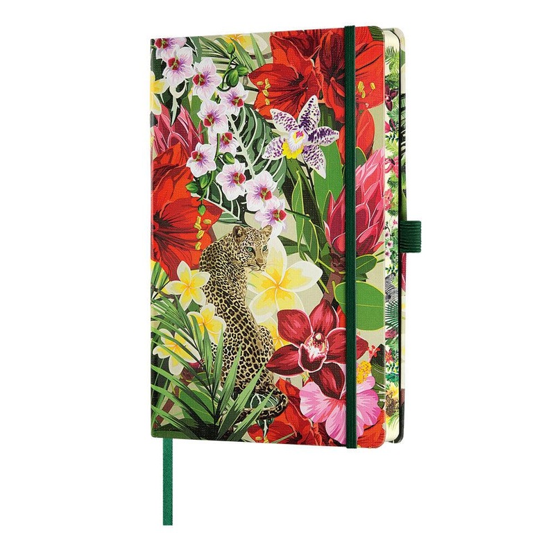 Castelli 2024 Eden Diary A5 Wkly_Notes Leopard
