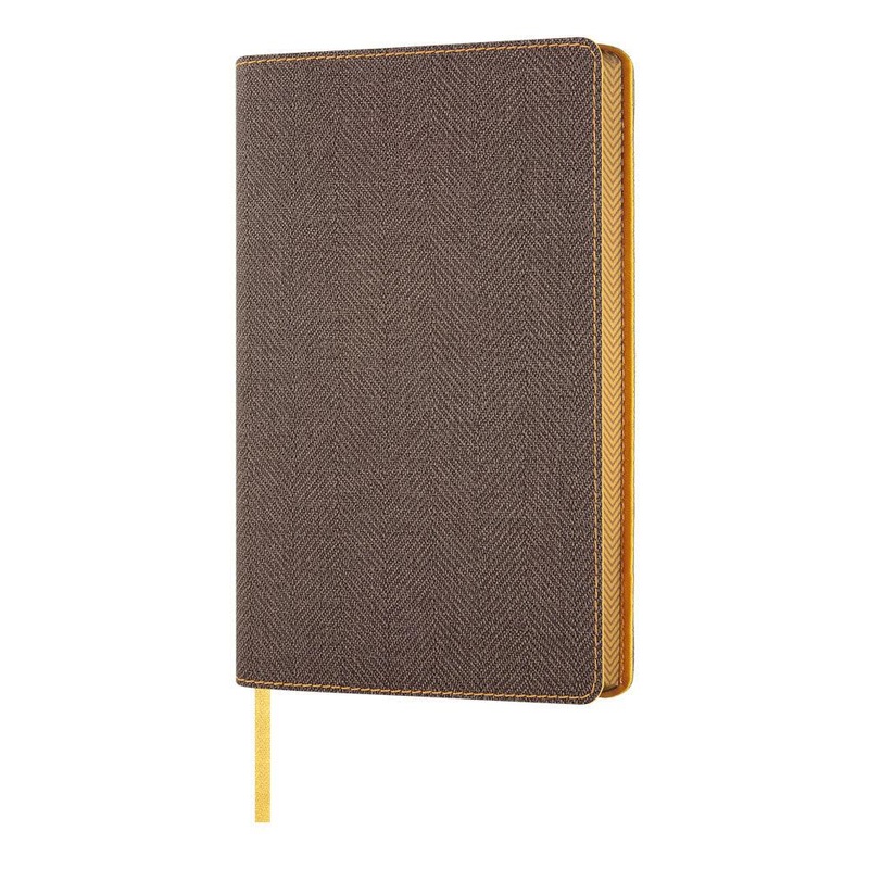 Castelli 2024 Harris Diary A5 Wkly_Notes Tobacco Brown