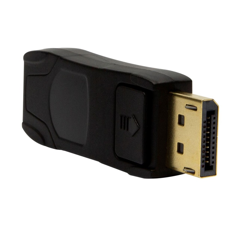 DYNAMIX DisplayPort Male to HDMI Female Adapter. Passive Converter Max Res 4K@30Hz (3840×2160)