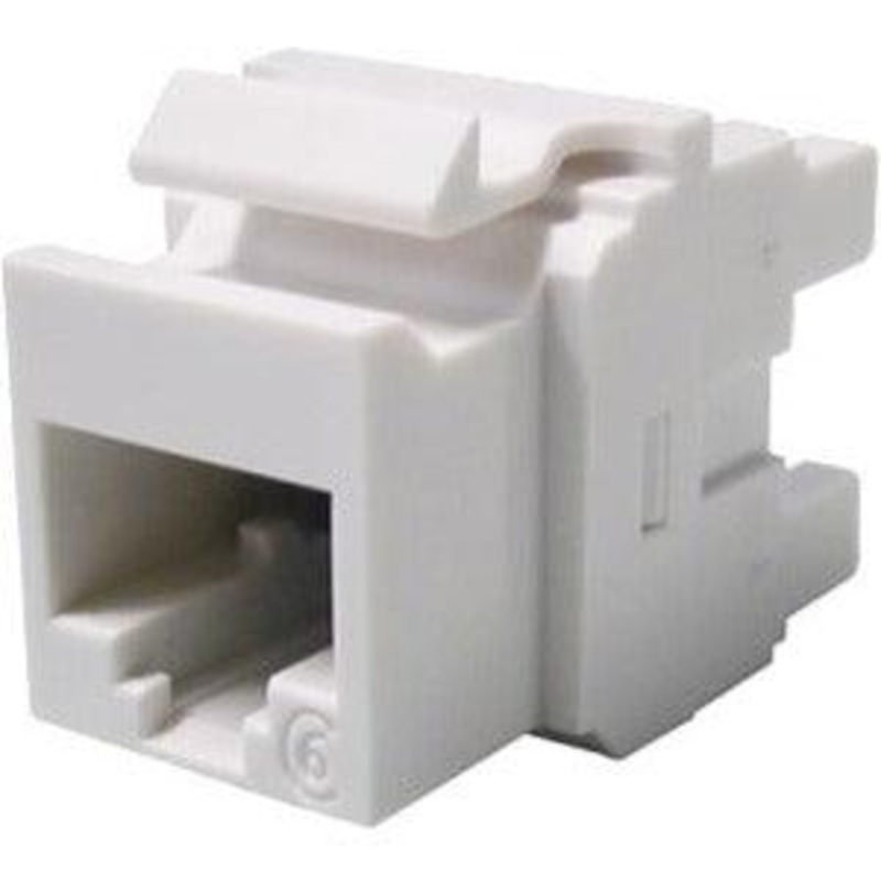 STD KEYSTONE C6 UTP 8W 568A/B – WH