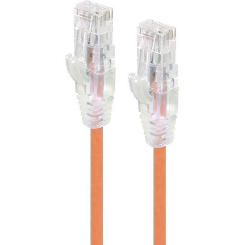 1.5M ORANGE SLIM CAT6 CABLE UTP 28AWG