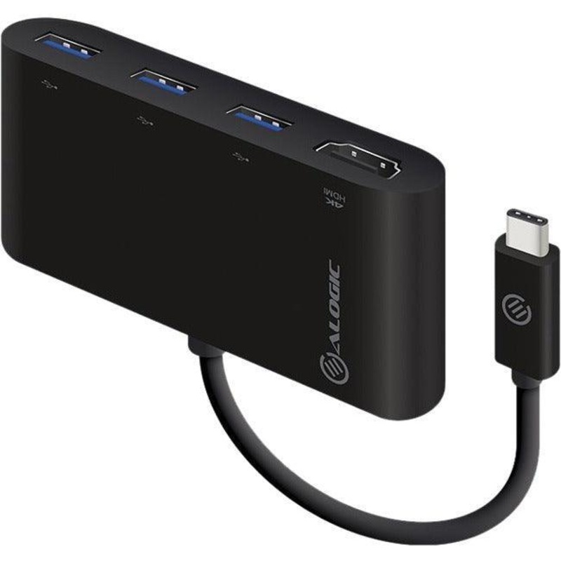 10CMUSB-C MULTIPORT HDMI3PORTUSB3.0 BLK