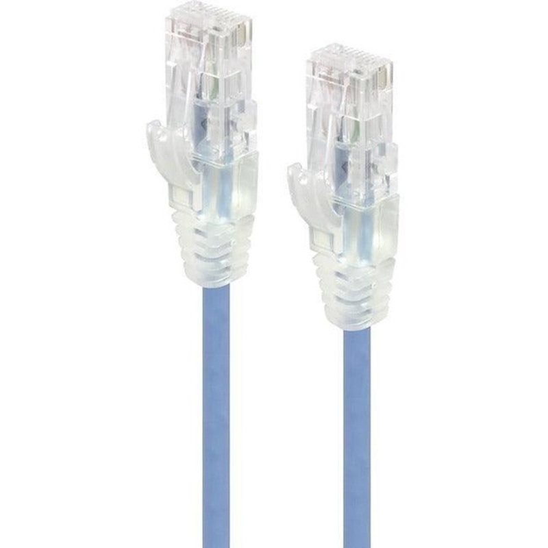 2M BLUE SLIM CAT6 CABLE UTP 28AWG