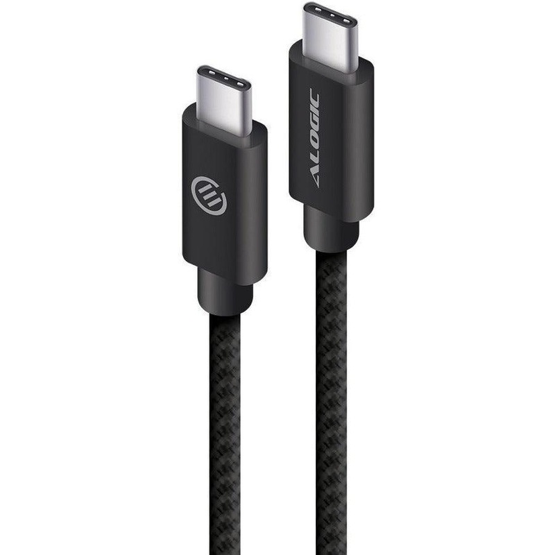 2M USB-C TO USB-C CABLE BLACK