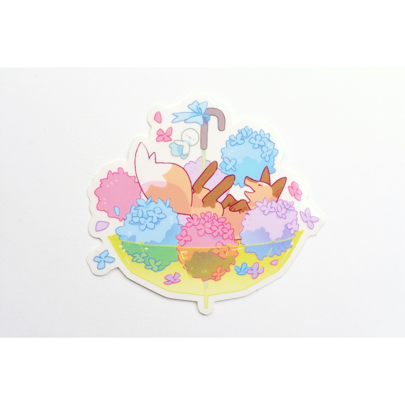 Ameruu Sticker – Hydrangea Star Fox