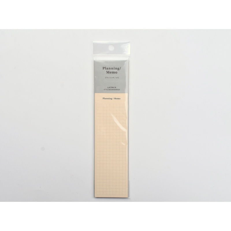 Laconic Style Bookmarker – Planning Memo