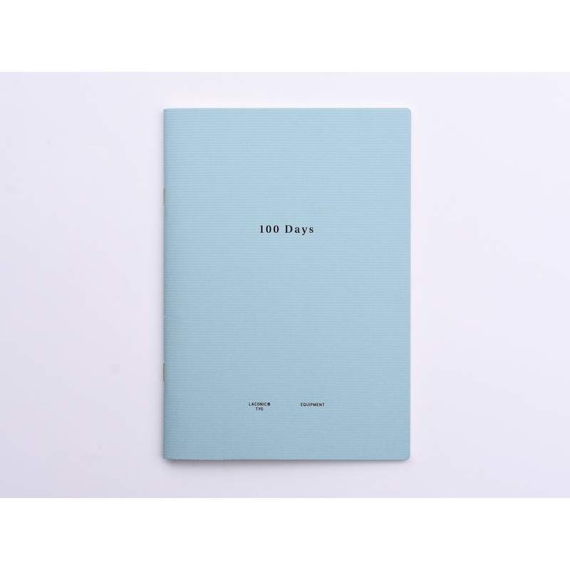 Laconic Style Notebook – 100 Days – A5