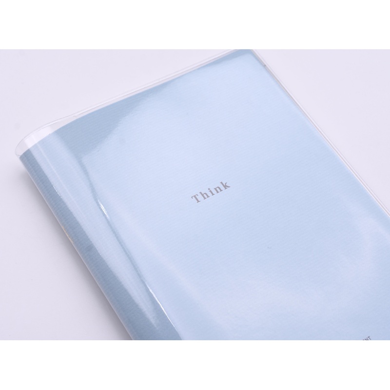 Laconic Style Notebook Cover – Clear – A5