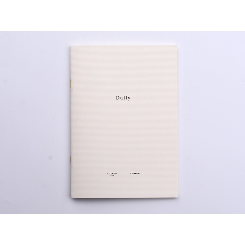 Laconic Style Notebook – Daily – A5