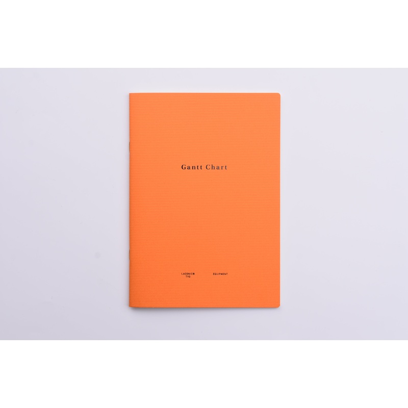 Laconic Style Notebook – Gantt Chart – A5