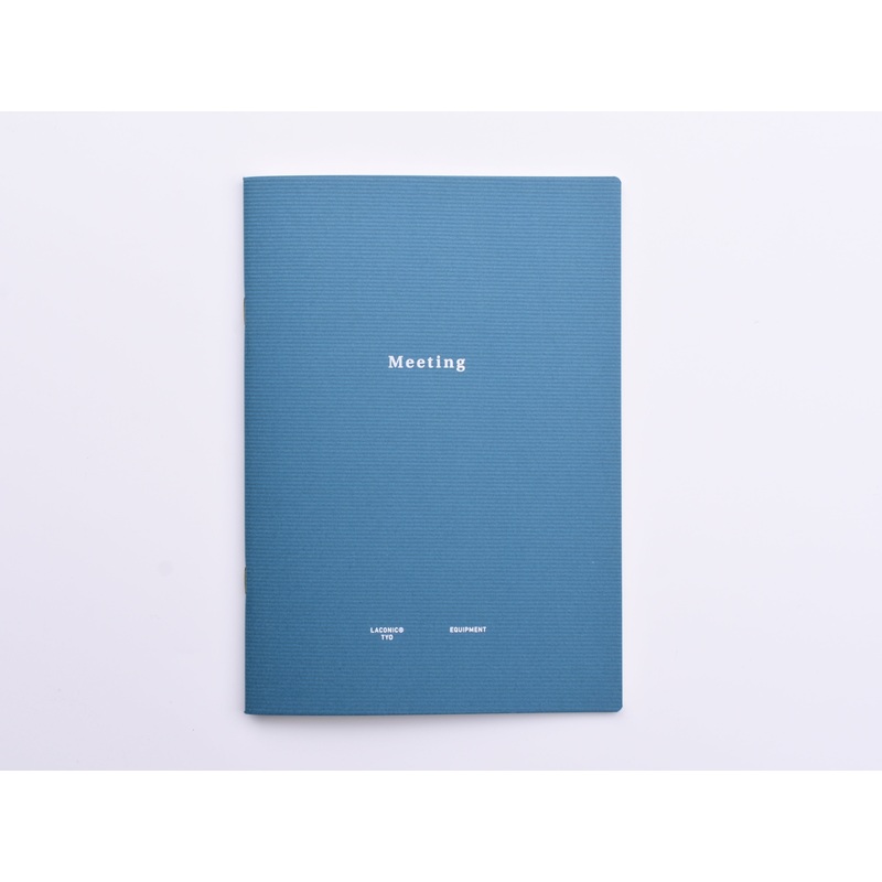 Laconic Style Notebook – Meeting – A5