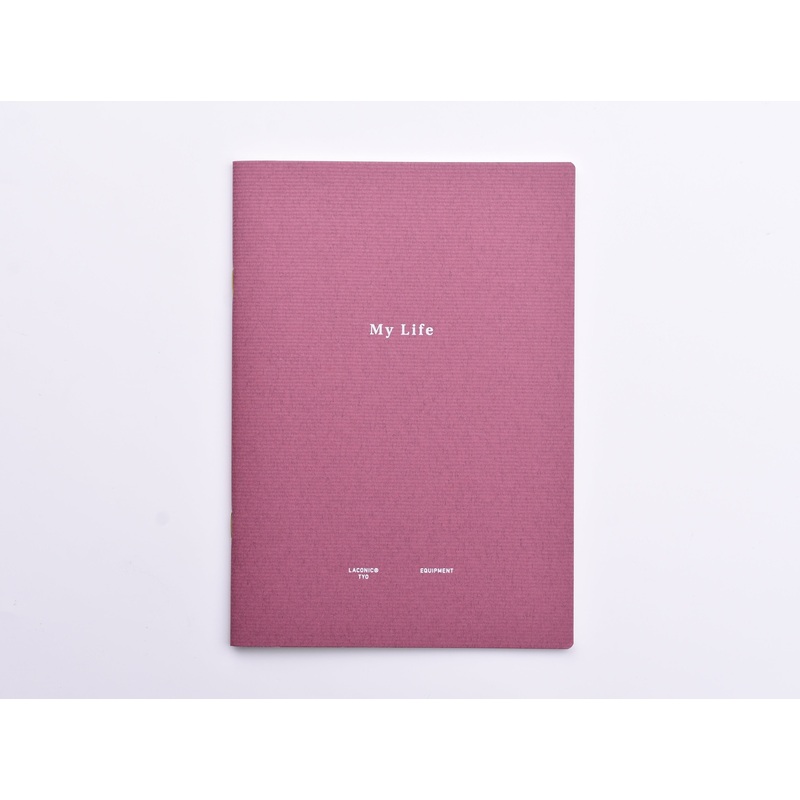 Laconic Style Notebook – My Life – A5