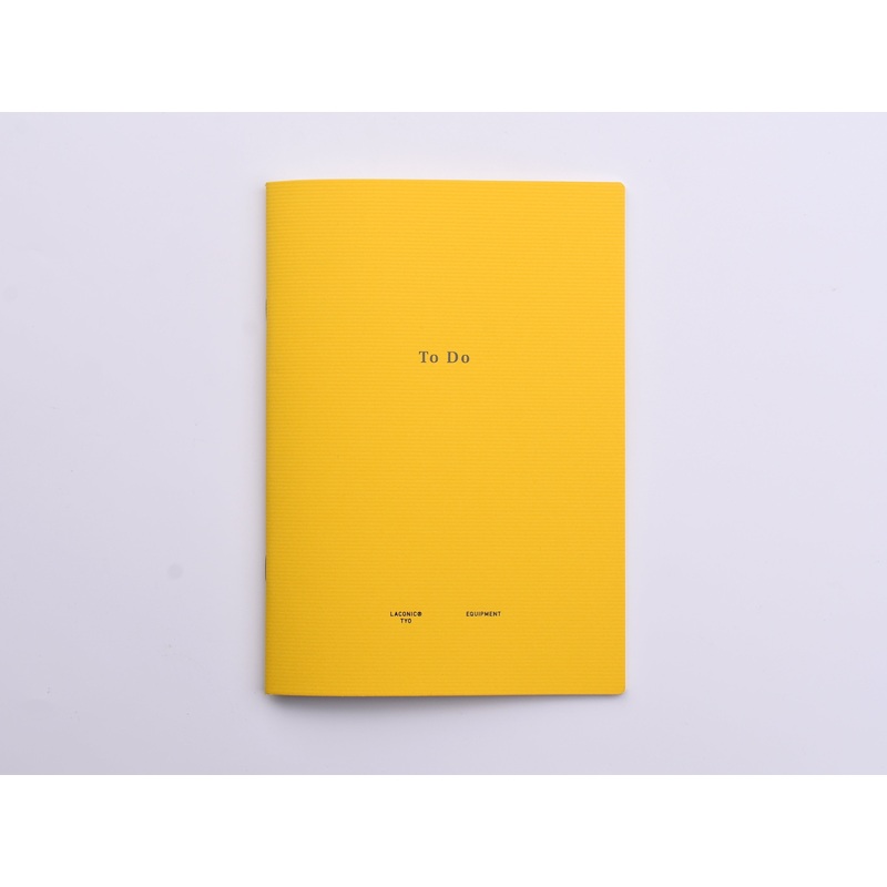 Laconic Style Notebook – To Do – A5