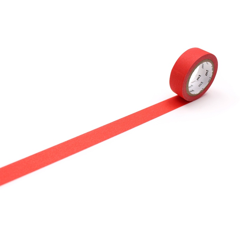 mt deco Washi Tape – matte red