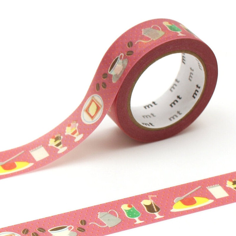 mt Washi Tape – ex – retro cafe