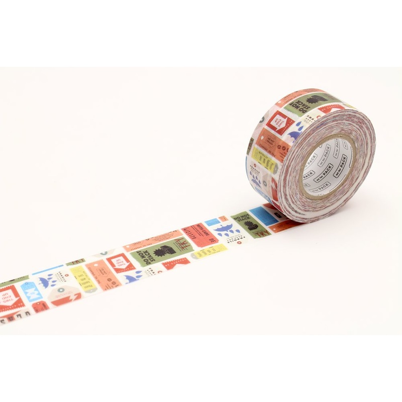 mt Washi Tape – for pack – Care Tag