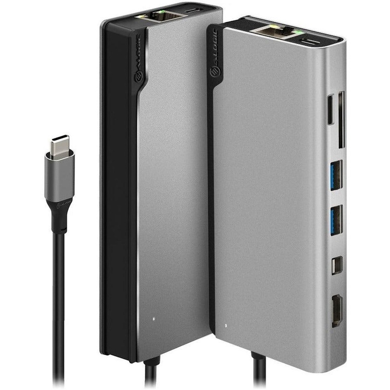 ULTRA USB-C DOCK PLUS – SPACE GREY