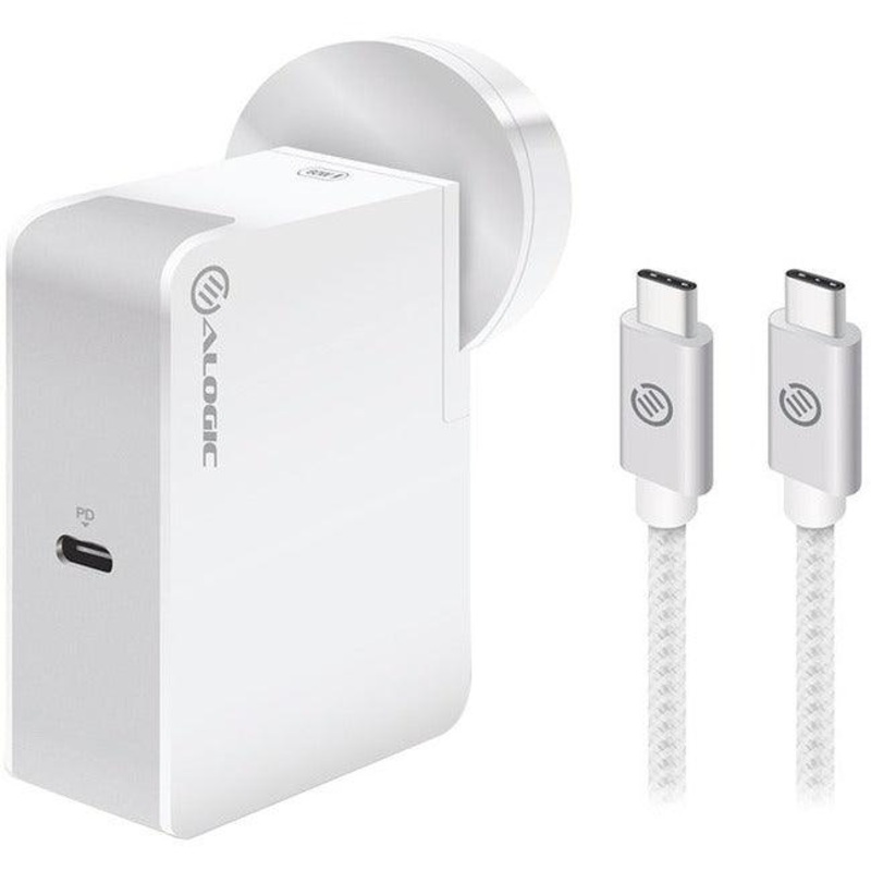 USB-C WALL CHARGER 60W WHITE