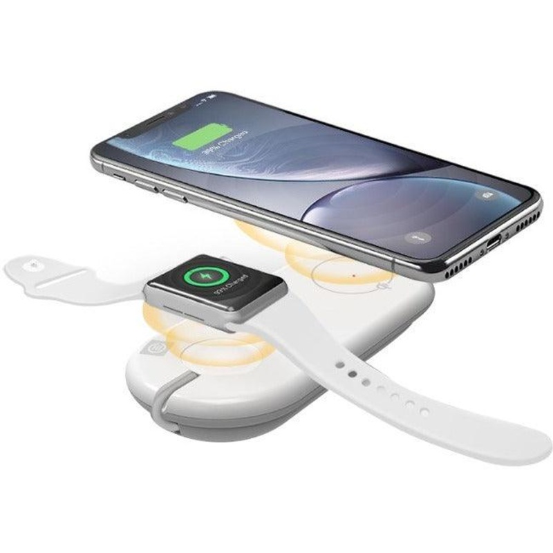 WIRELESS DUET CHARGING STATION – WHITE