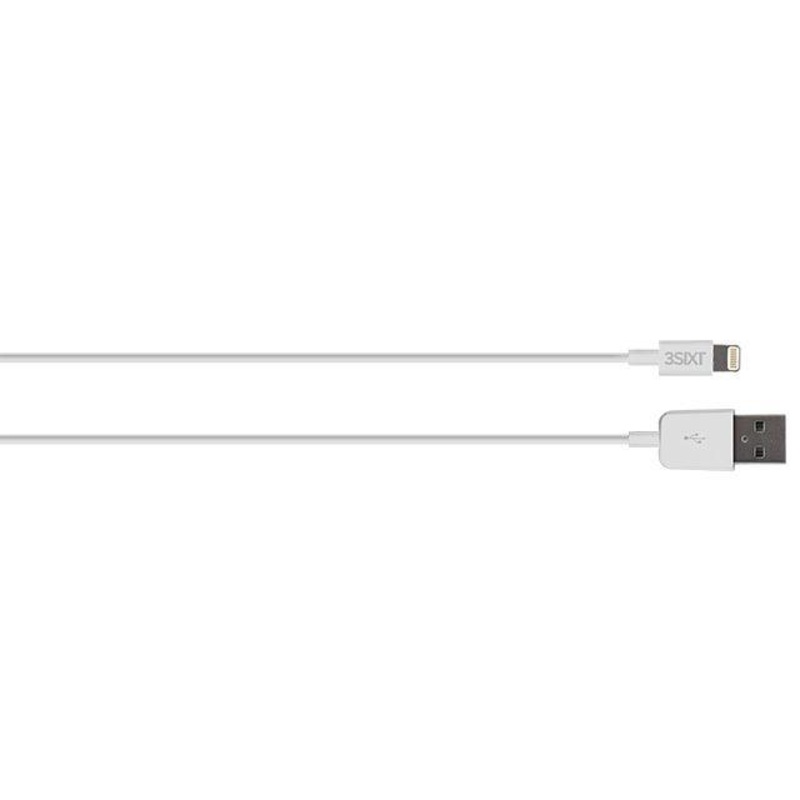3sixT Charge & Sync Cable – Lightning – 3m – White