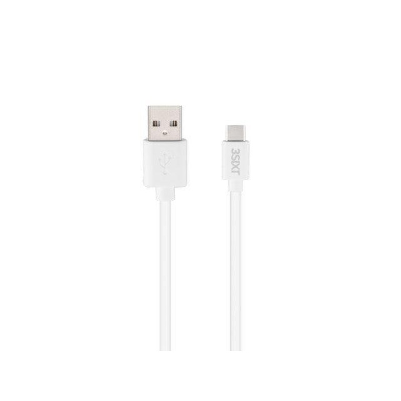 3sixT Charge & Sync Cable – USB-A to USB-C – 1m – White