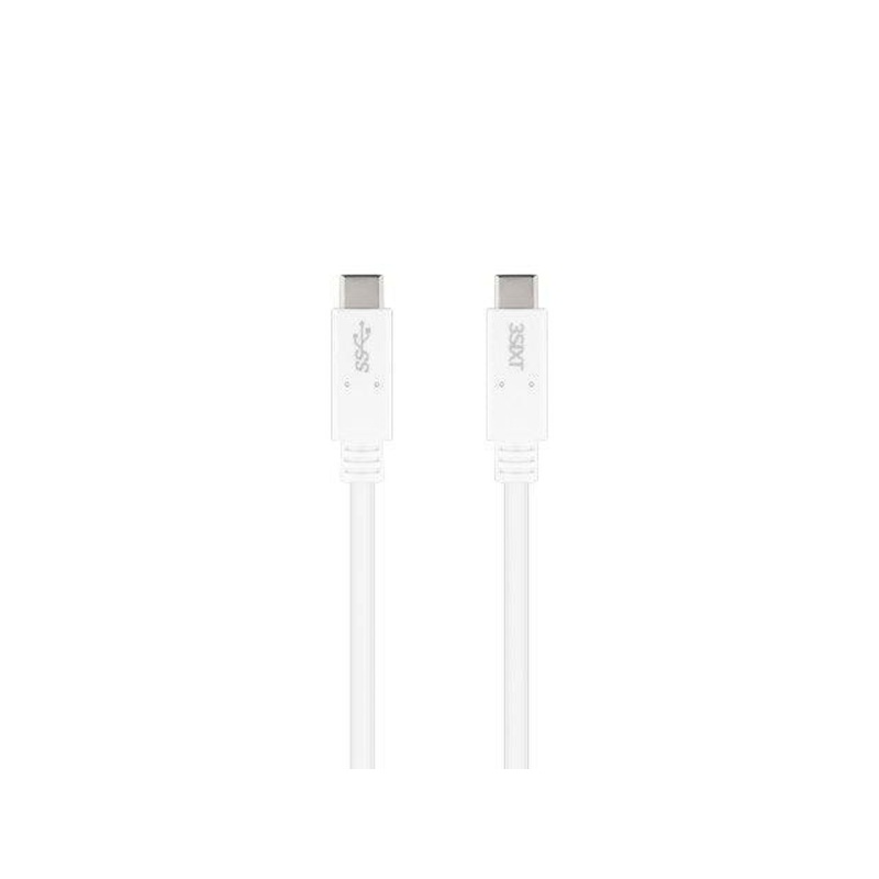 3sixT Charge & Sync Cable – USB-C to USB-C PD – 1m – White