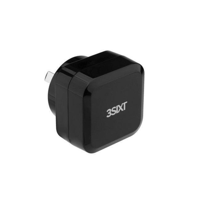 3sixT Wall Charger AU 5.4A – Black