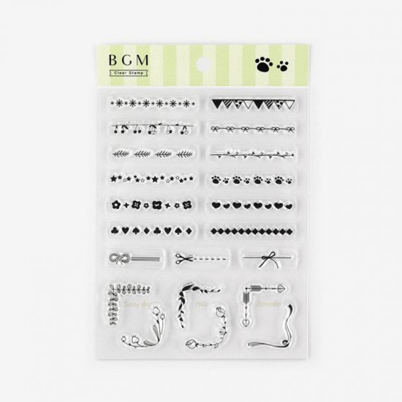 BGM Clear Stamp – Decoration