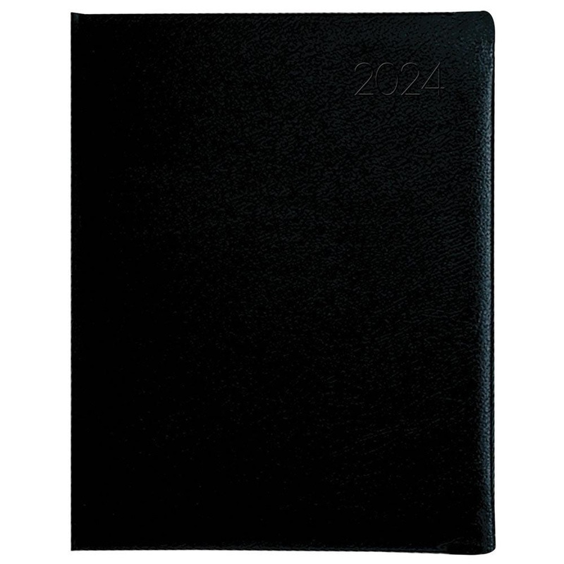 Collins MD1083 Appointment Diary Week To View BlackEven Year