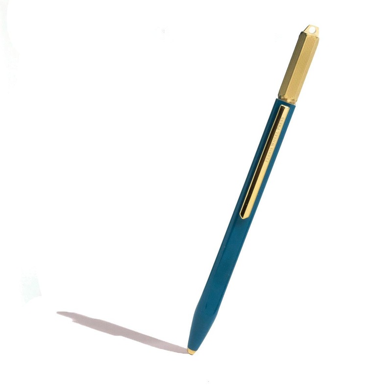 Ferris Wheel Press Ballpoint Pen The Scribe Tattlers Teal Medium