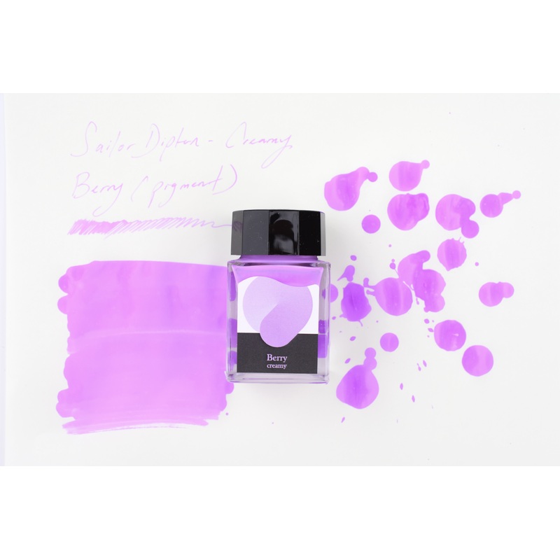 Sailor Dipton Creamy Ink – Berry – 15mL Bottle