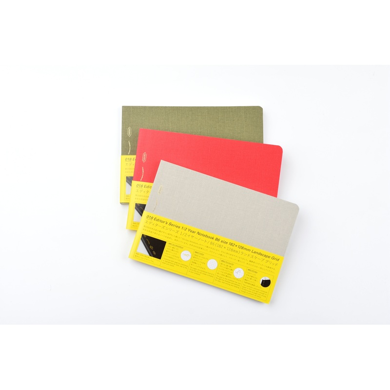 Stalogy Editor’s Series 1/2 Year Notebook – B6 – Landscape – Limited Edition