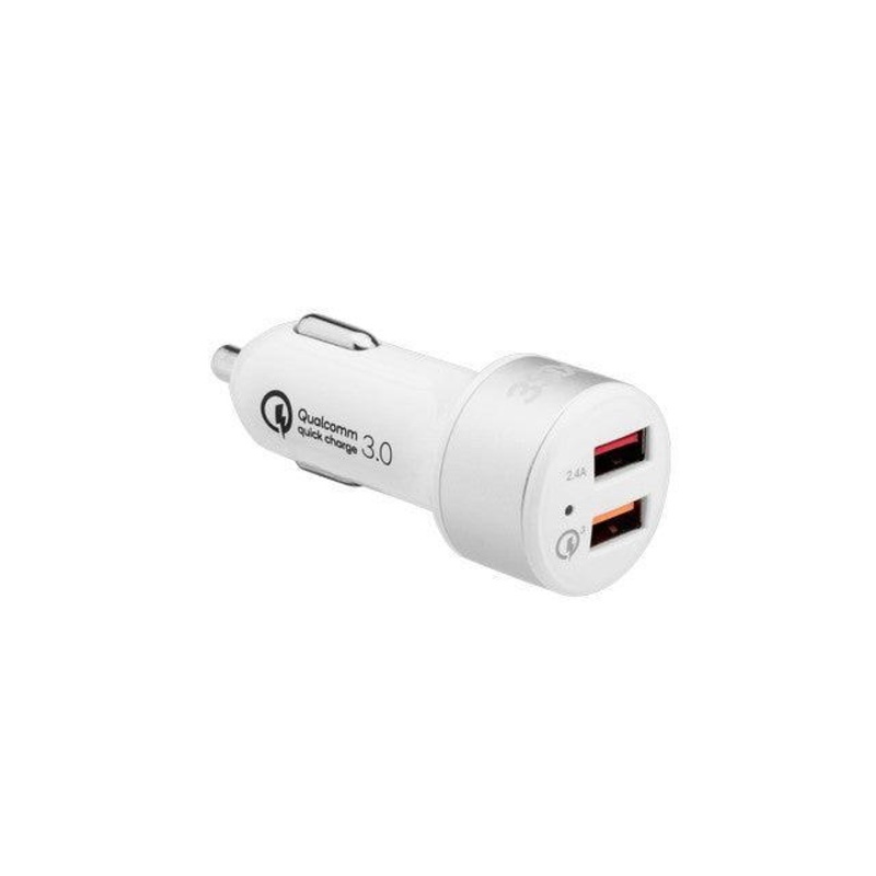 3sixT Car Charger 5.4A – White