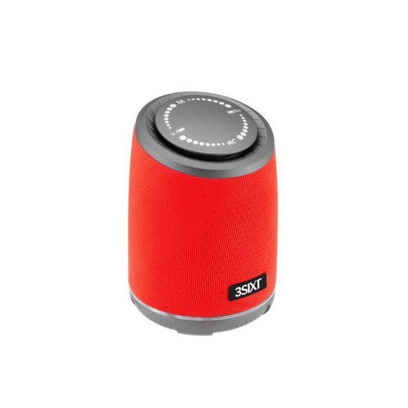 3sixT Fury Wireless Speaker LED / Touch 10W – Red