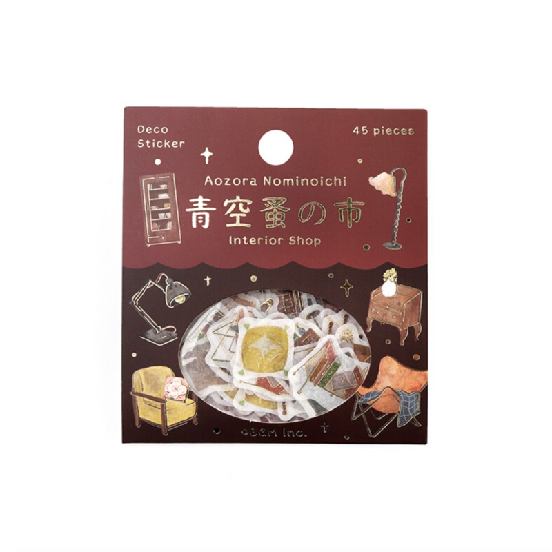 BGM Deco Sticker – Aozora-Nominoichi  – Interior Shop