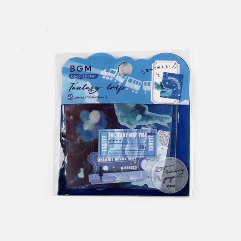 BGM Deco Sticker – Fantasy Trip – Milky Way Adventure