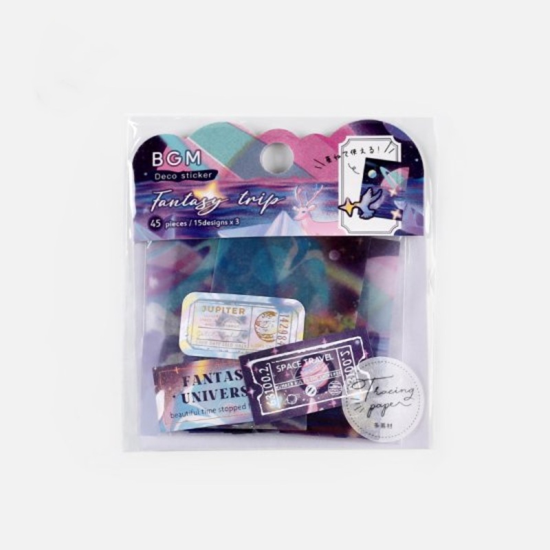 BGM Deco Sticker – Fantasy Trip – Universe