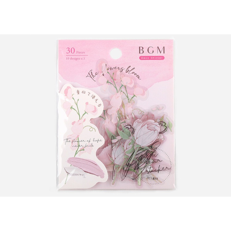 BGM Flake Sticker – Blossom – Pink