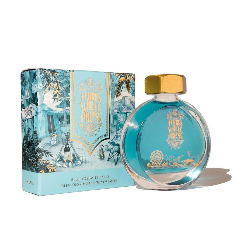 Ferris Wheel Press Fountain Pen Ink Blue Yosemite Falls 38ml