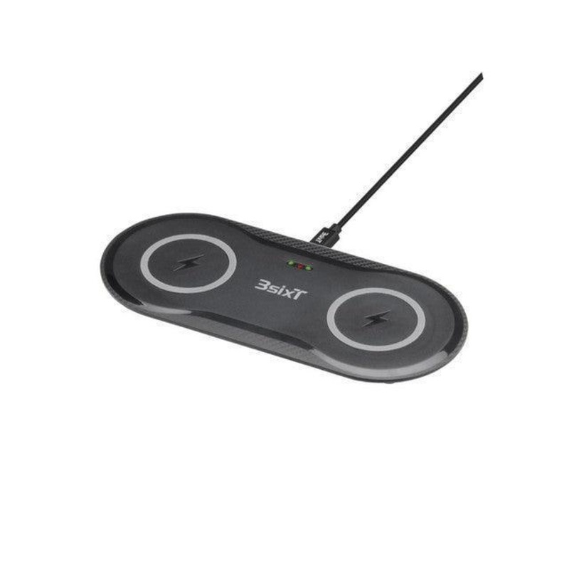 3sixT Elfin Dual 10W+10W Wireless Charger with AC