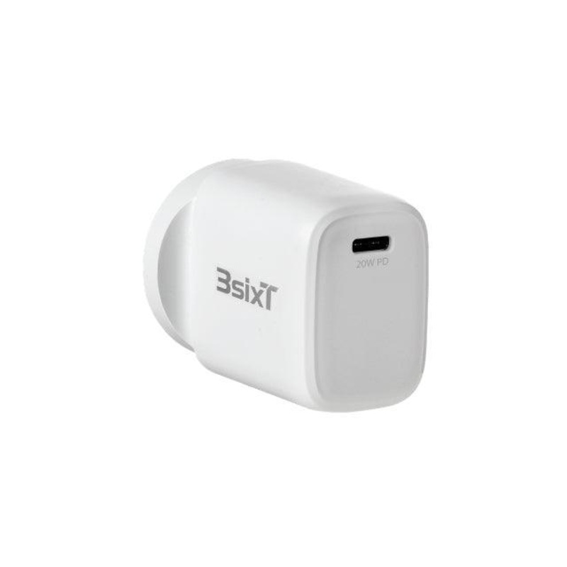 3sixT Wall Charger ANZ 20W USB-C PD – White