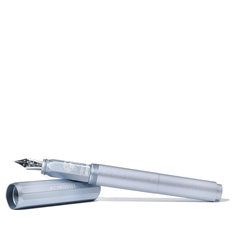 Ferris Wheel Press Fountain Pen Aluminium Carousel Harlequin Dream Medium