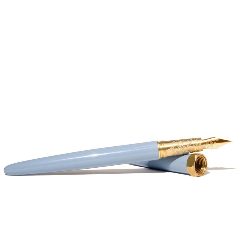 Ferris Wheel Press Fountain Pen Brush Glistening Glass Gold Nib Fine