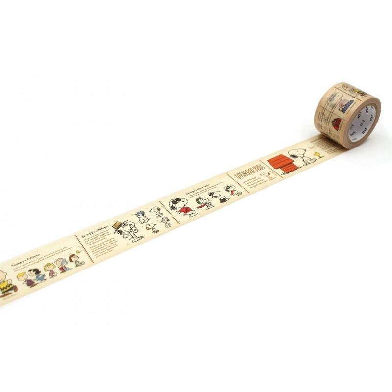 mt Washi Tape – Peanuts – Encyclopedia