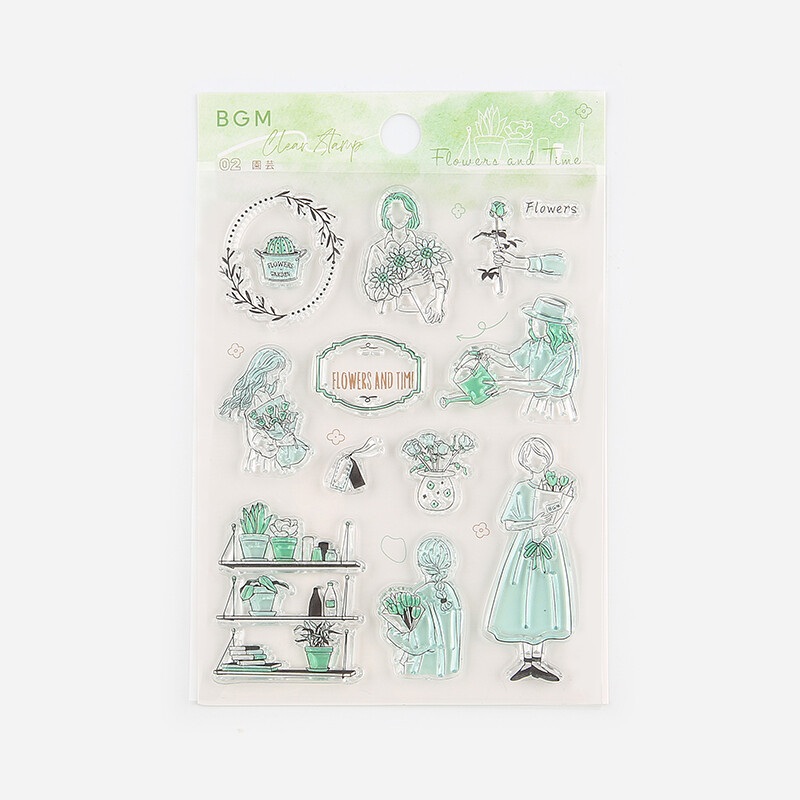 BGM Clear Stamp – Holiday – Horticulture