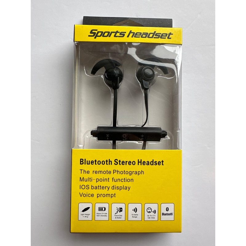 Bluetooth stereo headset